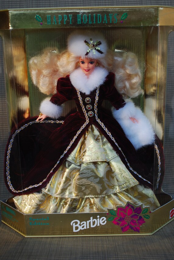 1996 holiday barbie value