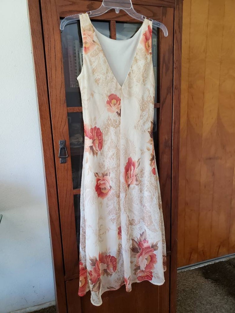 Crease dress full length