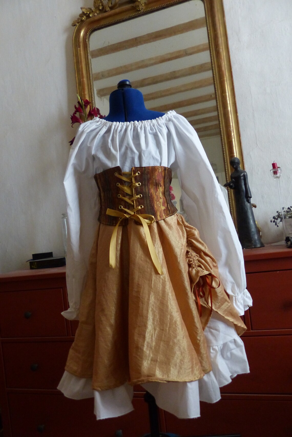 Pirate Costume for Little Girl Robe De Pirate Enfant - Etsy