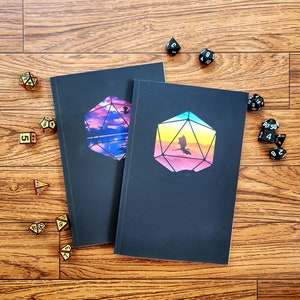 Tabletop RGP Campaign Journal/Session Notebook, 6x9 inches
