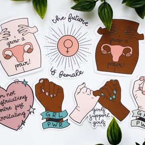 Girl Power Sticker Set