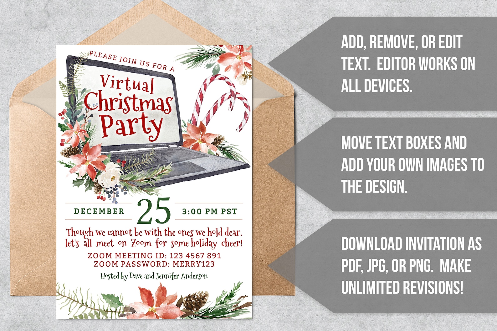 Virtual Christmas Party Invitation Christmas Zoom Party Etsy virtual-christmas-party-invitation-christmas-zoom-party-etsy