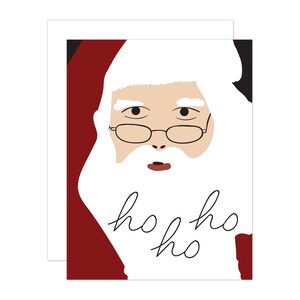 Cartão de Natal, cartão de Papai Noel, Papai Noel, nota de desejos de férias