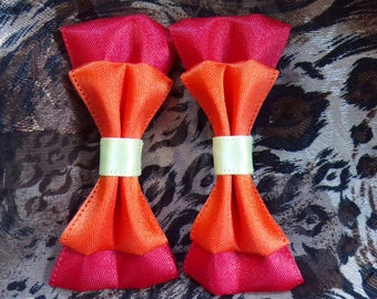 Savannah Sunrise - Lion King Inspired Hair Bows - Small 2 3/4"