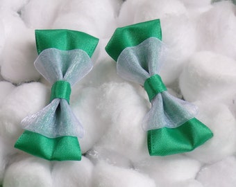 Tinkering Around - Tinker Bell Inspired Hair Bows - Small 2 3/4"