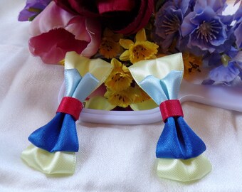 Fairest One of All - Snow White Inspired Hair Bows - Small 2 3/4"
