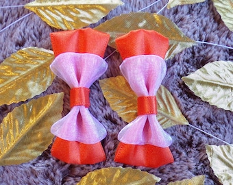 Friendly Fawn - Fawn Inspired Hair Bows - Small 2 3/4"