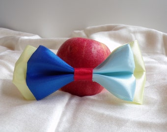 Fairest One of All - Snow White Inspired Hair Bow - Medium 4 3/4"