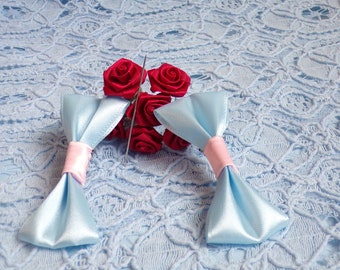 Make It Blue - Sleeping Beauty Inspired Hair Bows - Small 2 3/4"