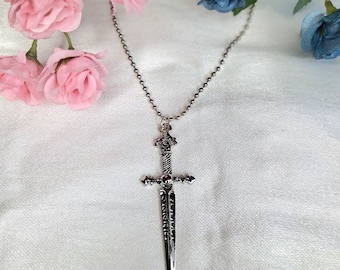 Mighty Sword of Truth - Prince Phillip Inspired Men's Necklace