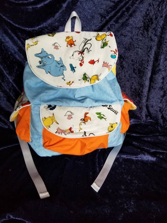 dr seuss backpack with books