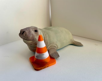 LG Neil the Seal Figurine and Cone
