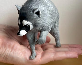 LG Jimothy the Raccoon Hand Painted Figurine