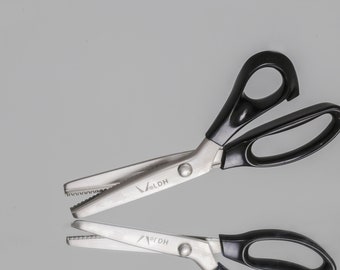 8" LDH Stainless Steel Dressmaking Pinking Shears - Free Shipping over 50 Dollars
