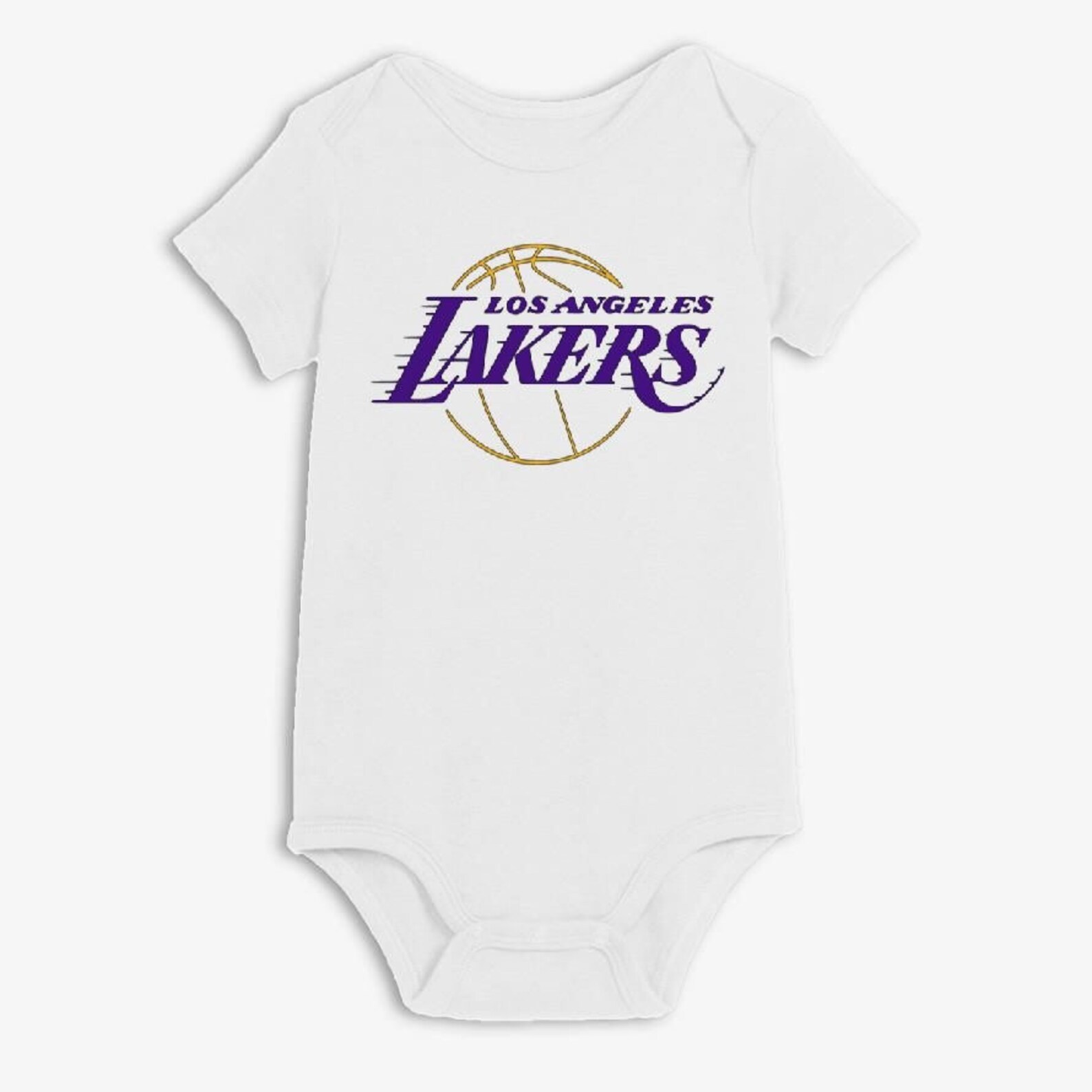 Los Angeles Lakers Baby Onesie | Etsy