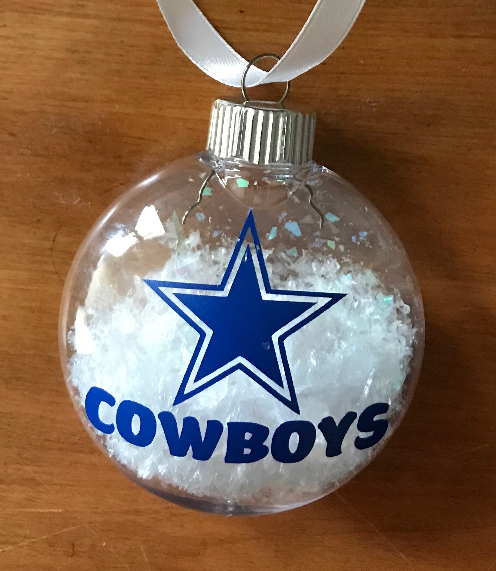 Dallas Cowboys Christmas Ornament Etsy