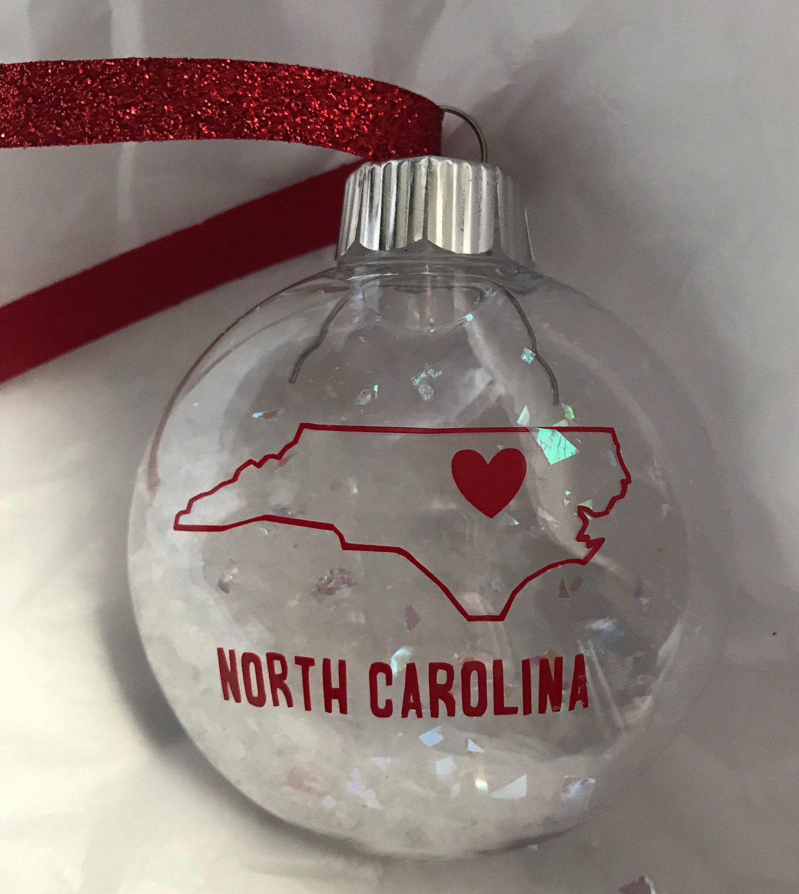 South Carolina Christmas Tree Ornament Etsy