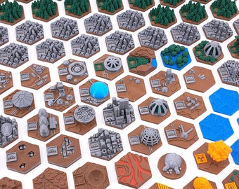 Paquete de 97 piezas de Terraforming Mars