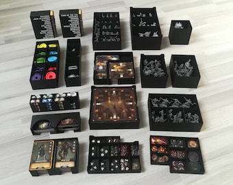 Village Attacks Board Game Insert
