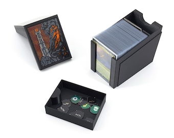 MTG Deck Box & Card Holder - Tower