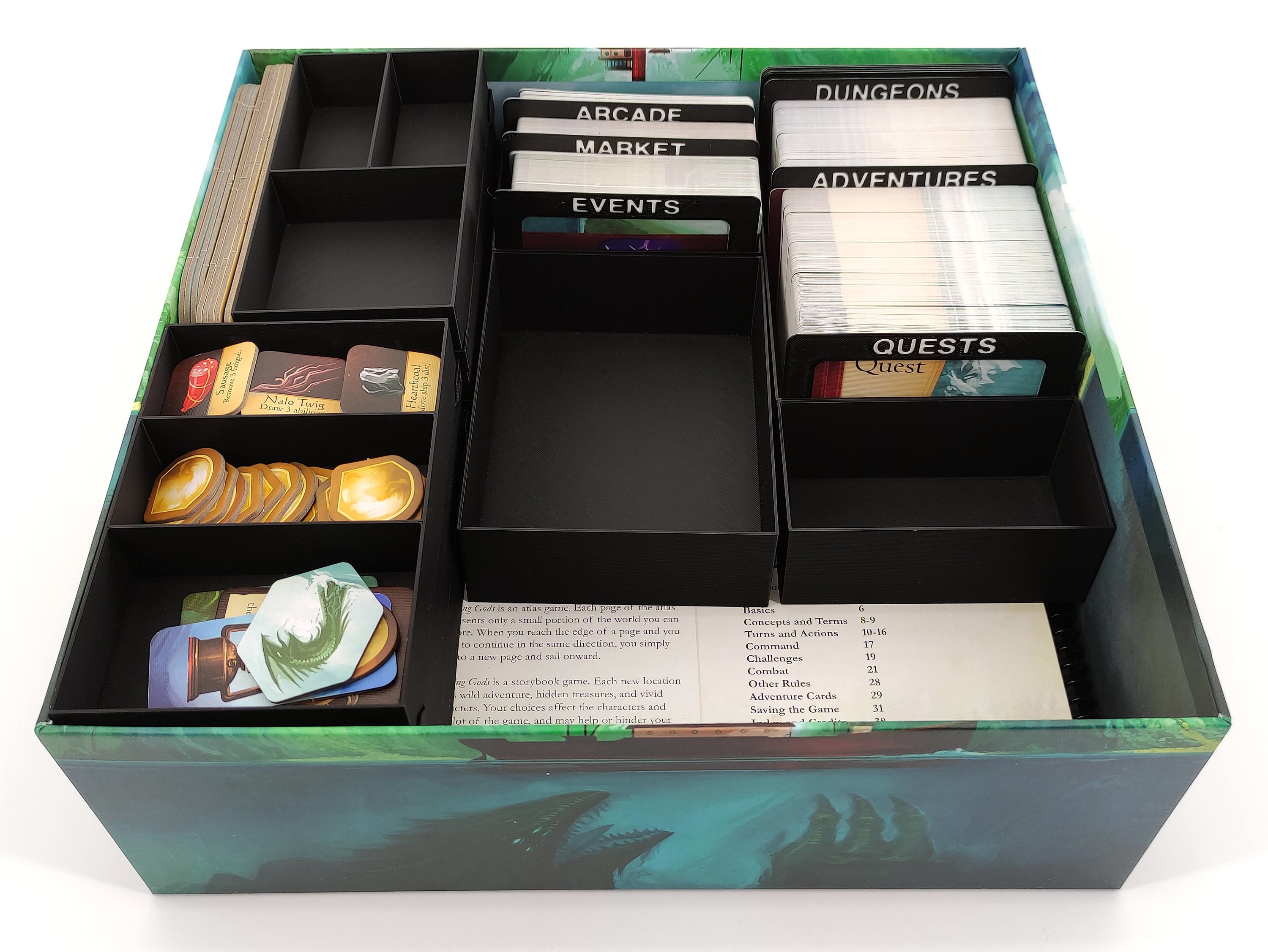 Sleeping Gods BrettspielEinsatz Etsy.de