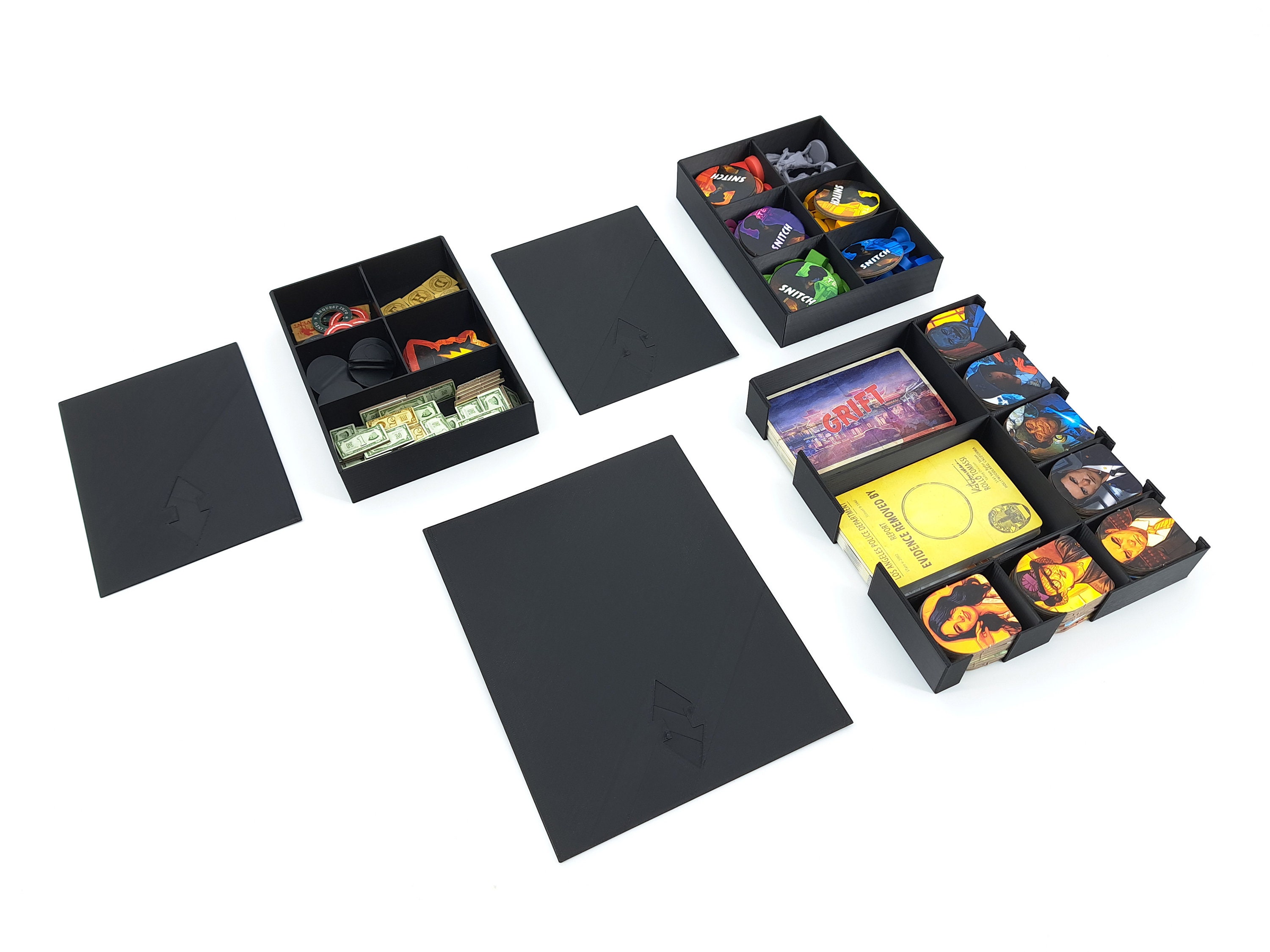 Detective: City of Angels Board Game Insert - Etsy