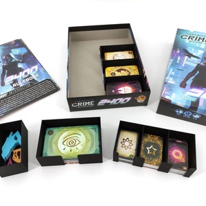 Chronicles of Crime Board Game Insert