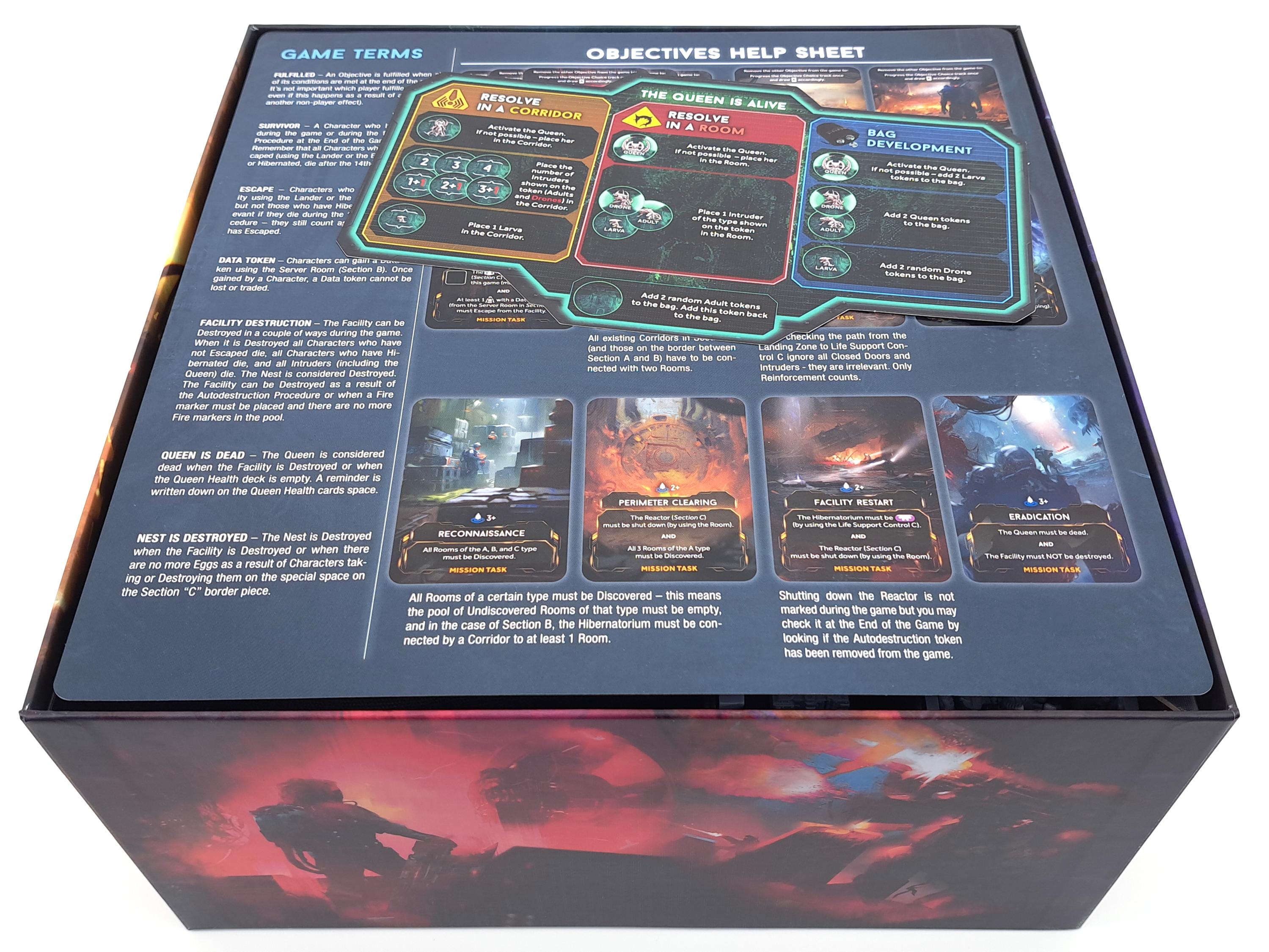 ネメシス：リタリエーション - ボードゲームインサート - Etsy 日本