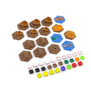 Terraforming Mars - Ares Tiles Pack - 16 Tiles