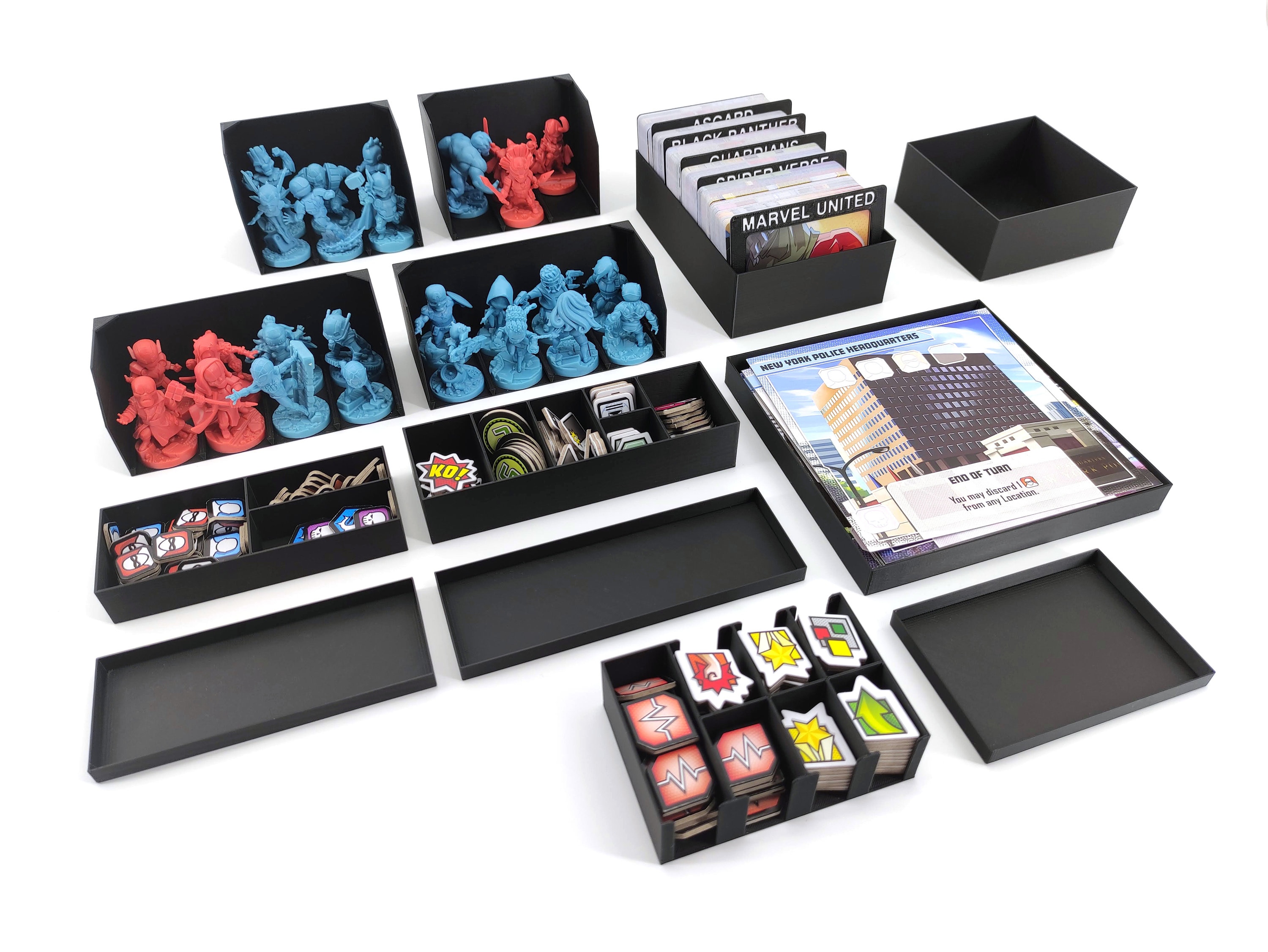  X-Men, Marvel United Board Game with Cards and Collectible Hero  Villain Figurines Party Fun Movie Challenge, for Kids & Adults Aged 14 and  up : Everything Else