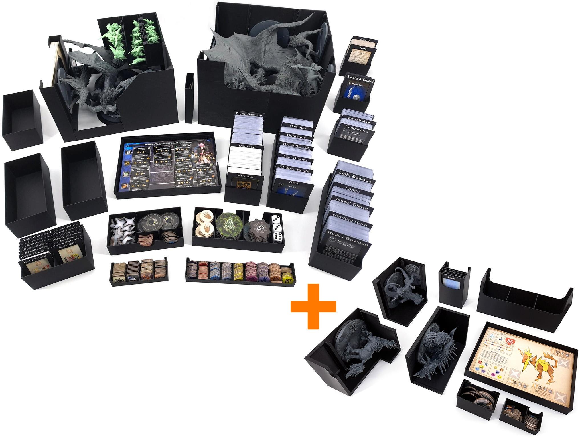 Monster Hunter World Board Game Insert - Etsy