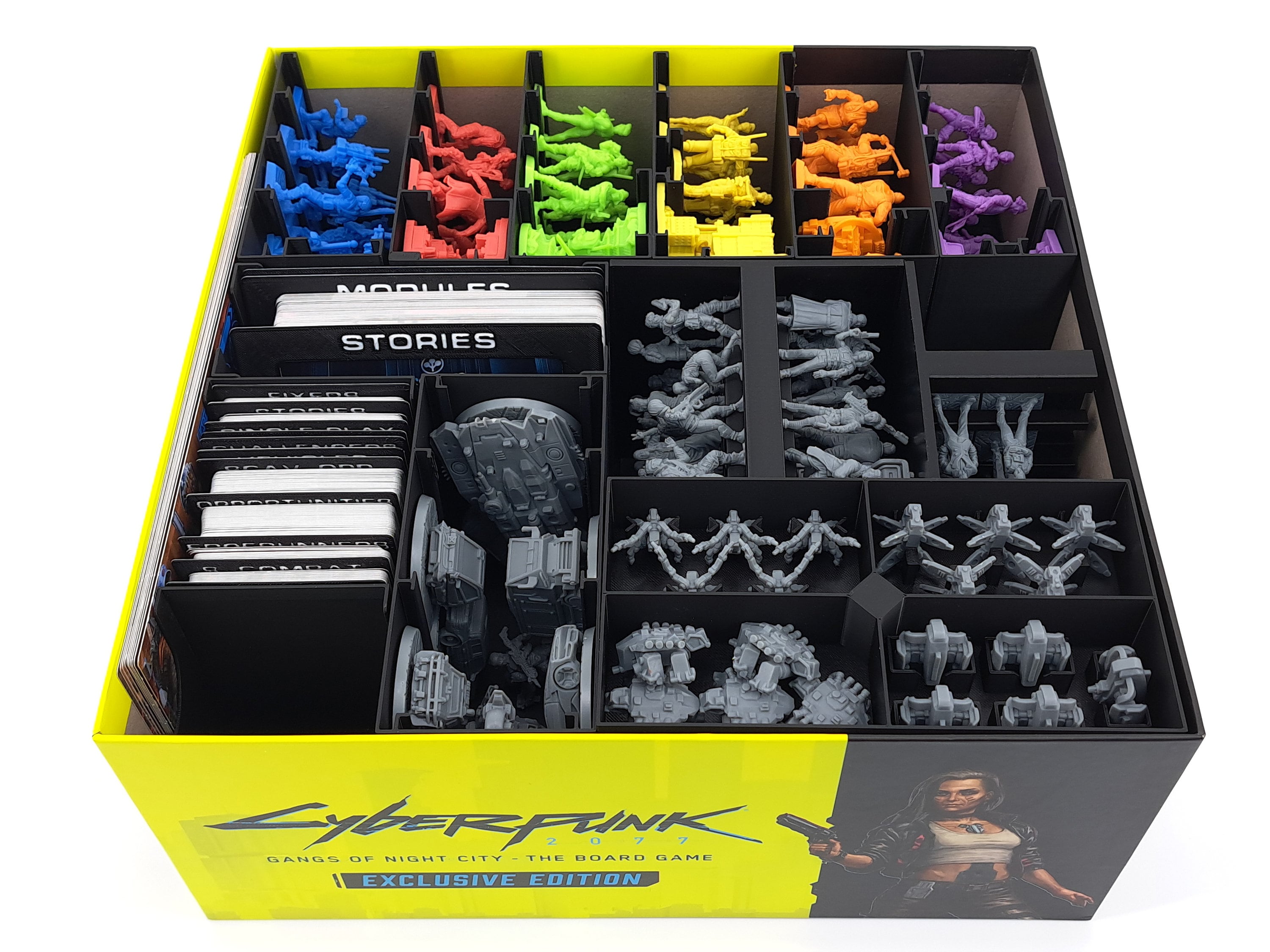 Cyberpunk 2077: Gangs of Night City - Board Game Insert - Etsy