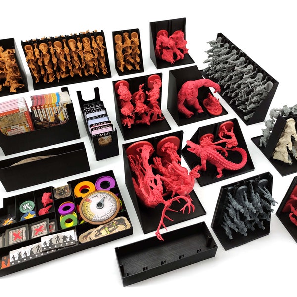 Zombicide: Undead Or Alive Board Game Insert