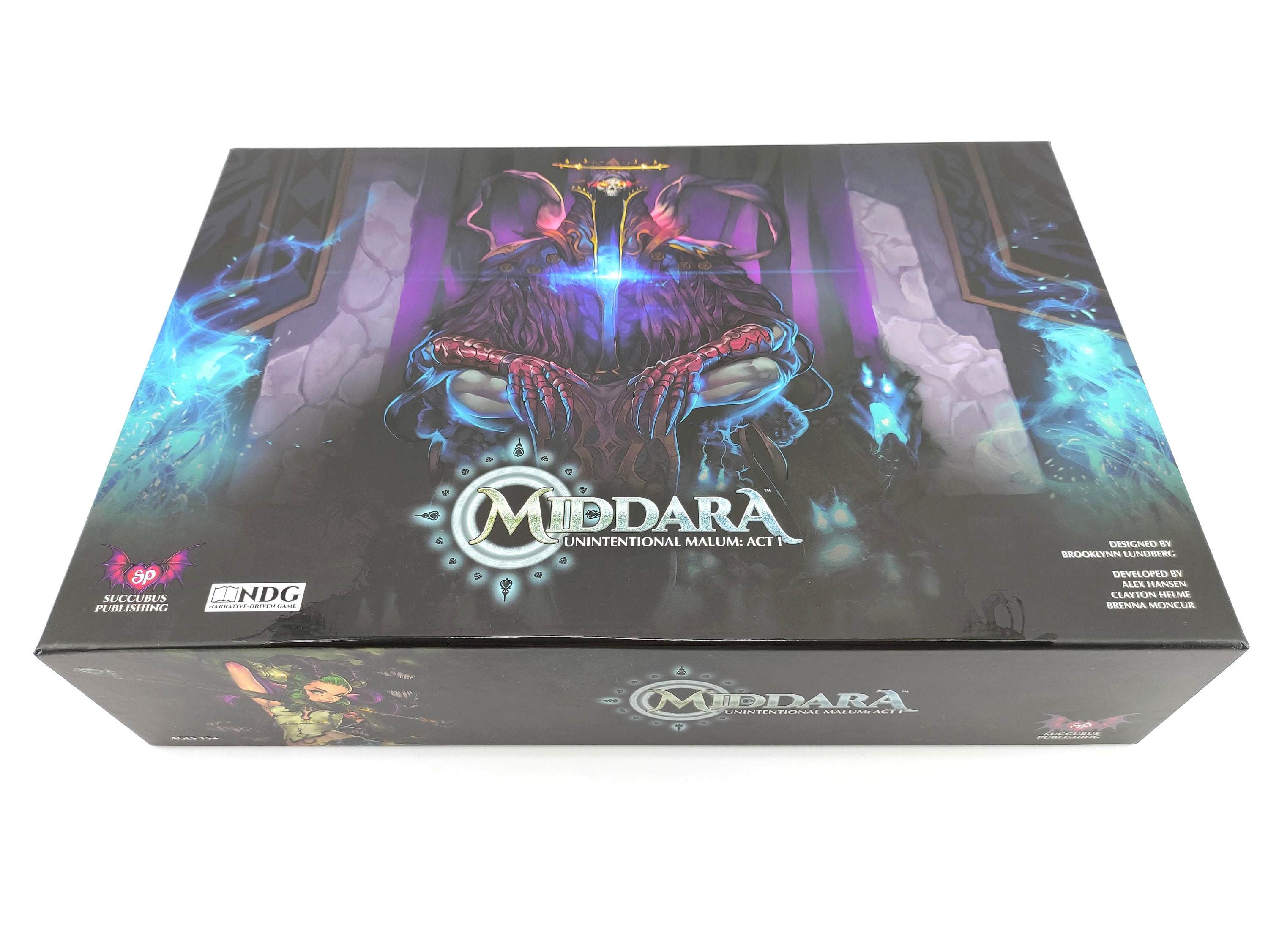 Middara: Unintentional Malum - Act 1 Board Game Insert - Etsy