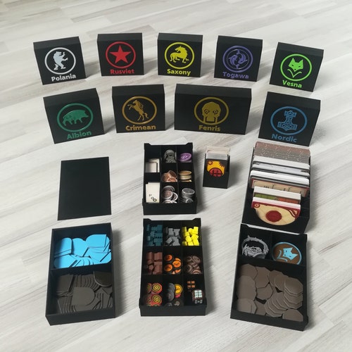 Scythe the Board Game Illuminated Factory Upgrade 3D Printed Etsy