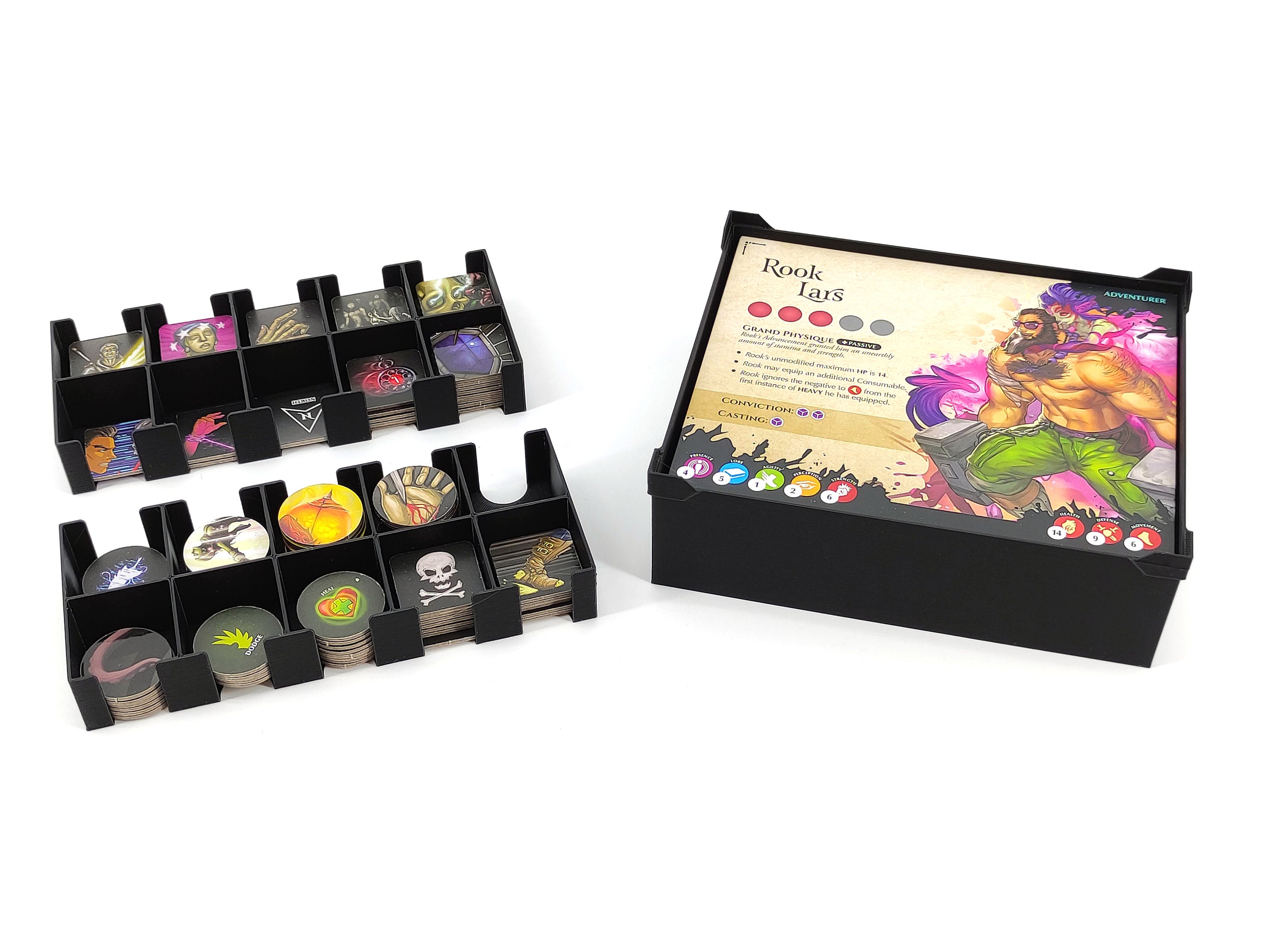 Middara: Unintentional Malum - Act 1 Board Game Insert - Etsy
