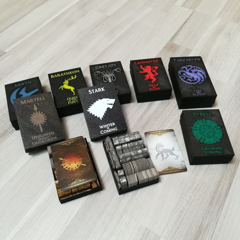 A Game Of Thrones Jeu de société Insert Etsy