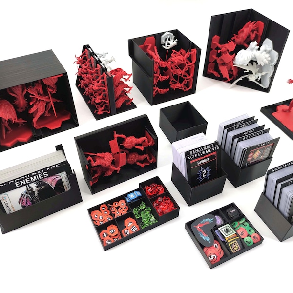 Devil May Cry: The Bloody Palace Board Game Insert