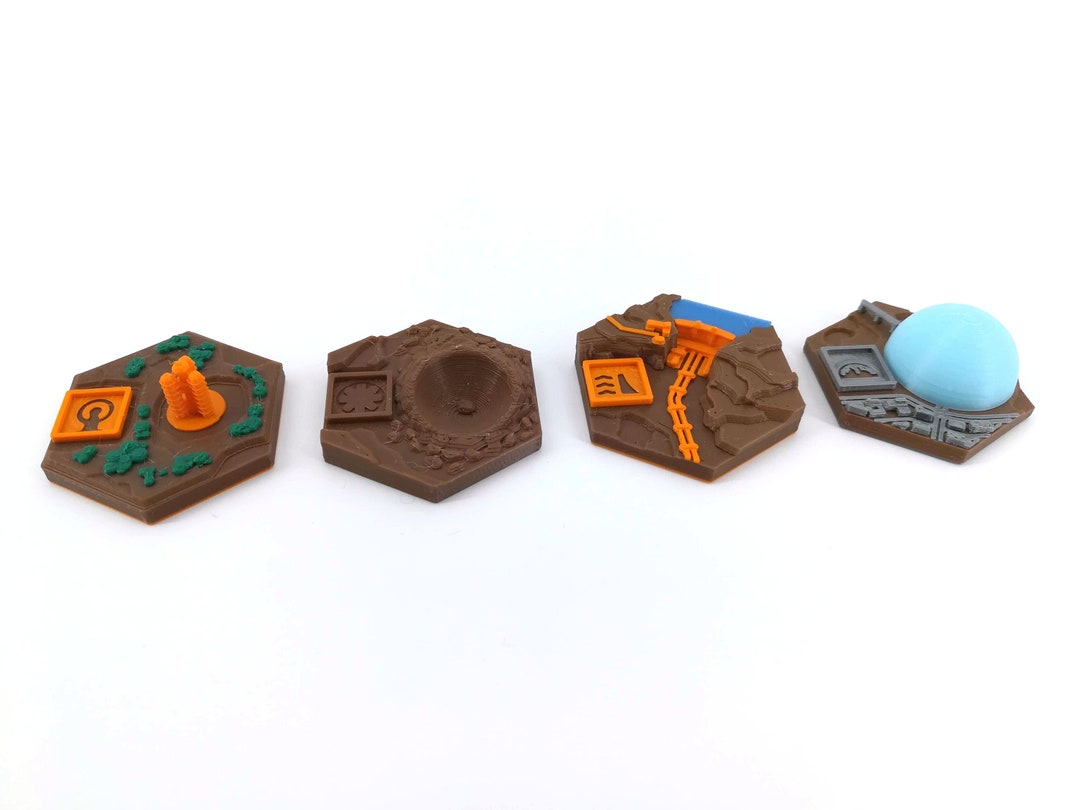 Terraforming Mars Tiles Big Box Upgrade Pack Etsy 日本
