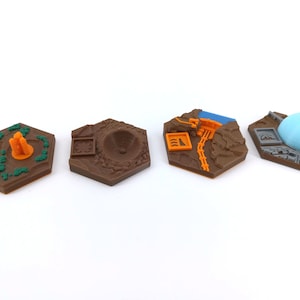 Terraforming Mars Tiles - Big Box Upgrade Paket