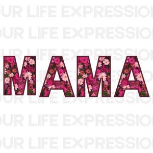 Maglietta con stampatello floreale per mamma, regalo per la festa della mamma, maglietta per mamma retrò, regalo per la mamma, maglietta per mamma personalizzata, maglietta personalizzata per la mamma ricamata