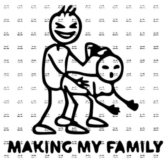 Making My Family Stick Family Stick Family Decal Stick Etsy UK