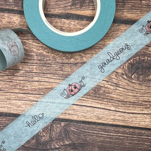 Hello Gourd-geous Washi Tape - Cute Pumpkin Washi Tape - Autumn Stationery Washi Tape