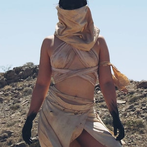 Post-Apocalyptic Crop Top Outfit: Festival Rave Wear