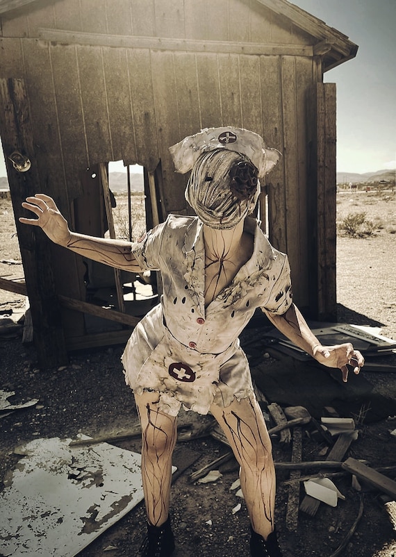 Scary Nurse Outfit EDC Rave NO MASK Scary Nurse Costume
