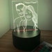 Custom LED portrait/3D Photo Lamp/Custom Photo Night Light/engraved portrait/Anniversary Gift/Night Light/Custom LED light/Personalized Gift
