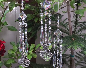 I Love You to the Moon and Back Windchime Moon Sun Catcher | Etsy