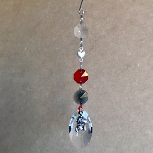 Snoopy Ornament Bling Sun Catcher Enamel Peanuts Character
