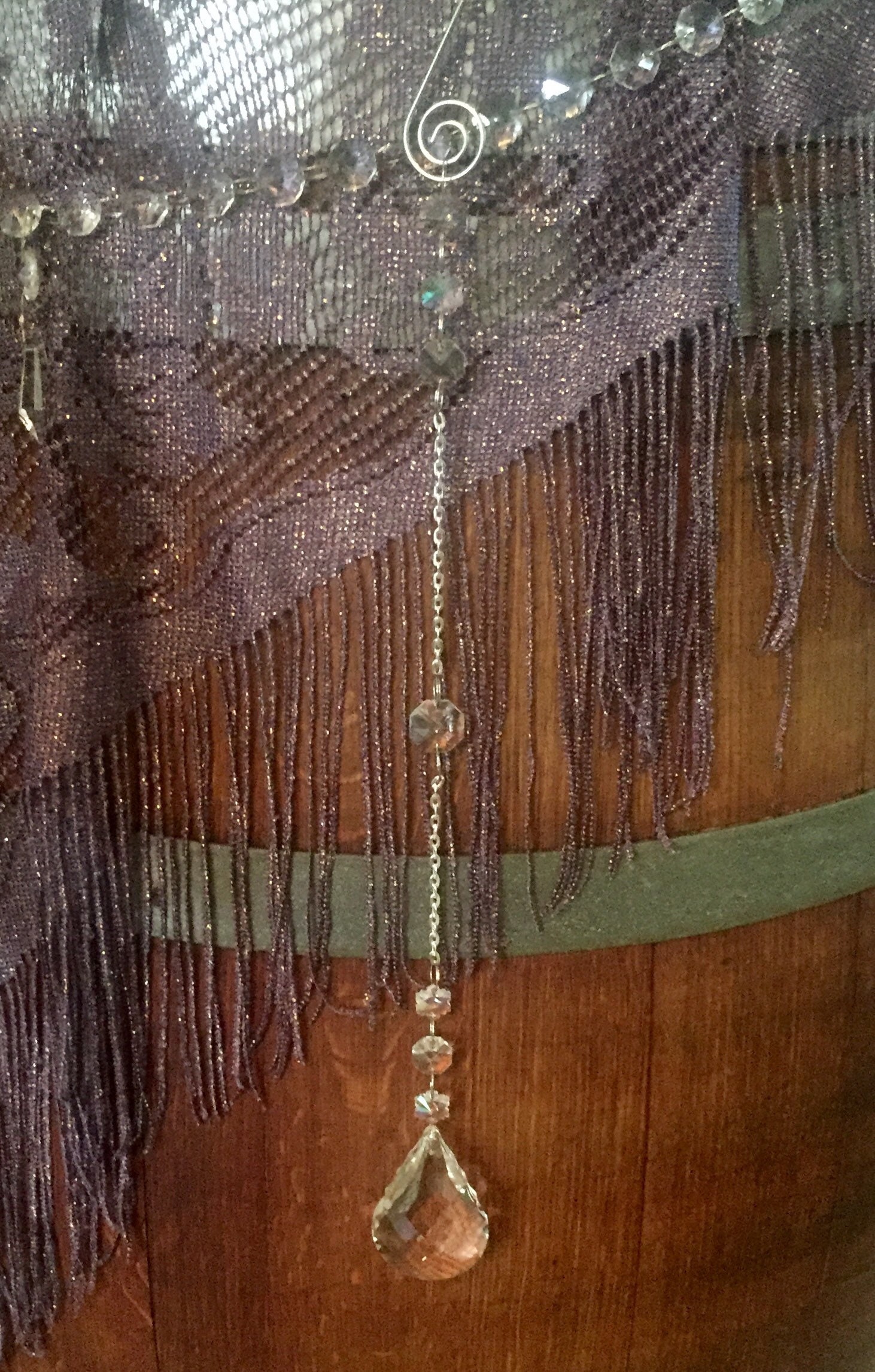 17 Crystal Sun Catcher Window Hanger With Huge 3 Etsy