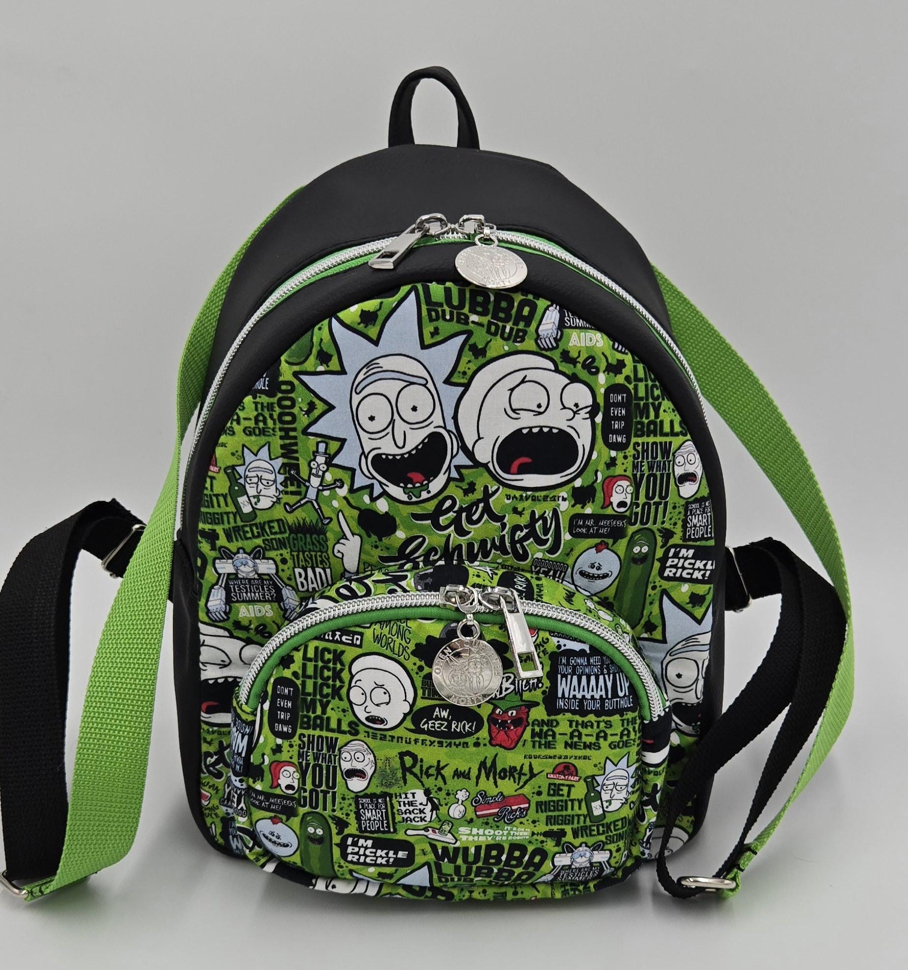 Rick Morty Backpack